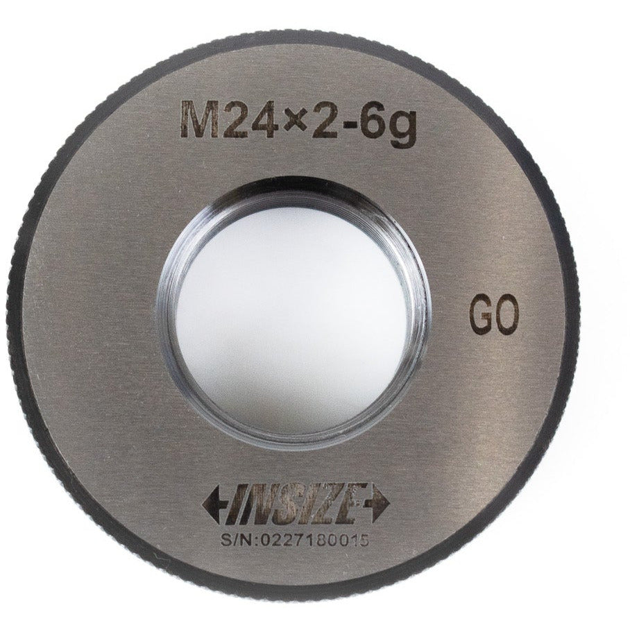 Insize GO Thread Ring Gauge M24X2 Series 4129-24T