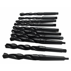 10 PC HSS Metric 13mm MT2 SHANK DRILL SET DRILLS 14.5 up to 23mm