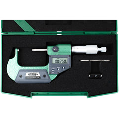 Insize Digital Spherical Anvil Tube Micrometer 25-50mm/1-2" Range Series 3560-50E