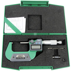 Insize IP65 Digital Outside Micrometer 25 - 50mm / 1-2" Range Series 3101-50A