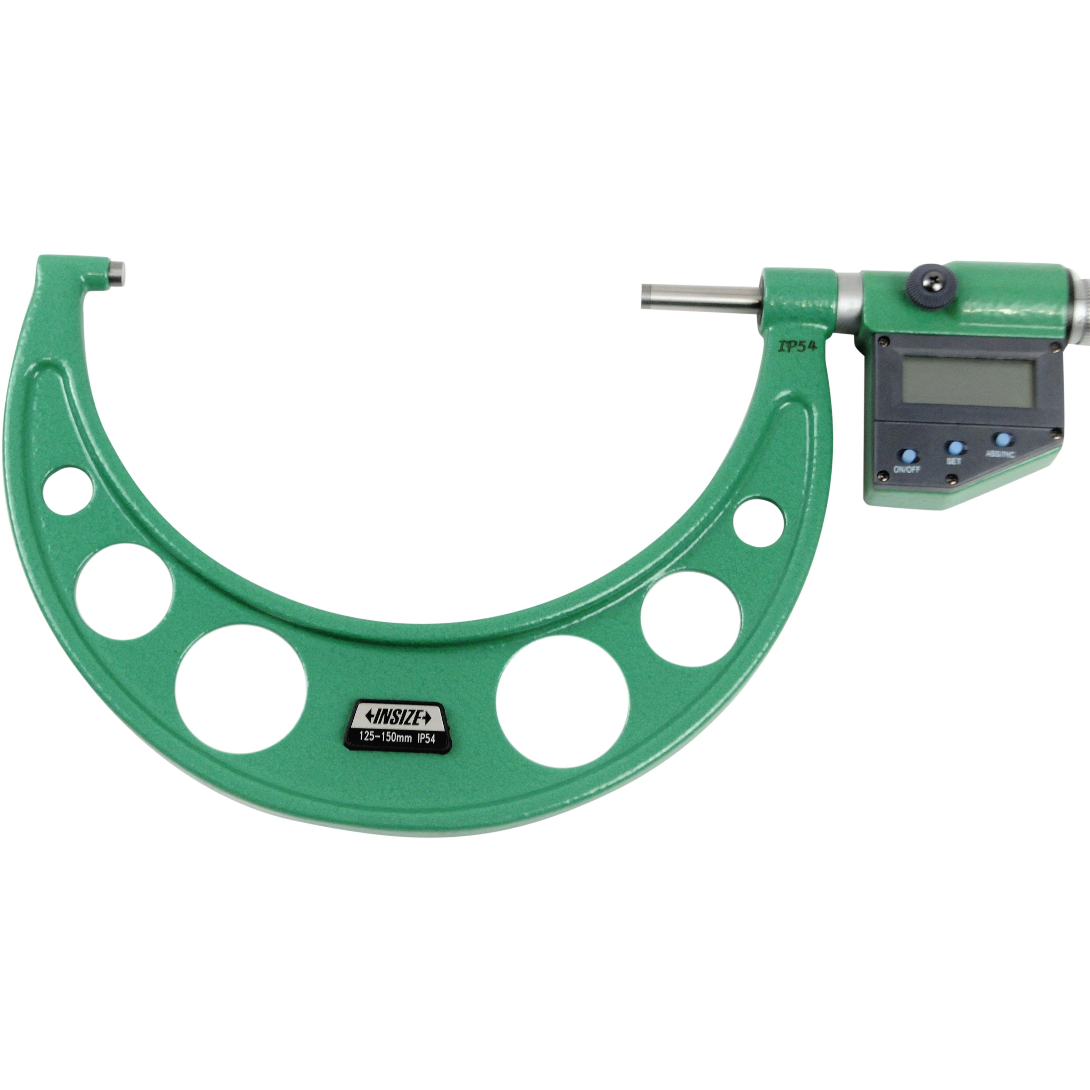 Insize IP65 Digital Outside Micrometer 125-150MM / 5-6"Range Series 3108-150A