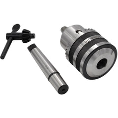 1 - 16mm Key Drill Chuck includes JT6 MT2 Arbor