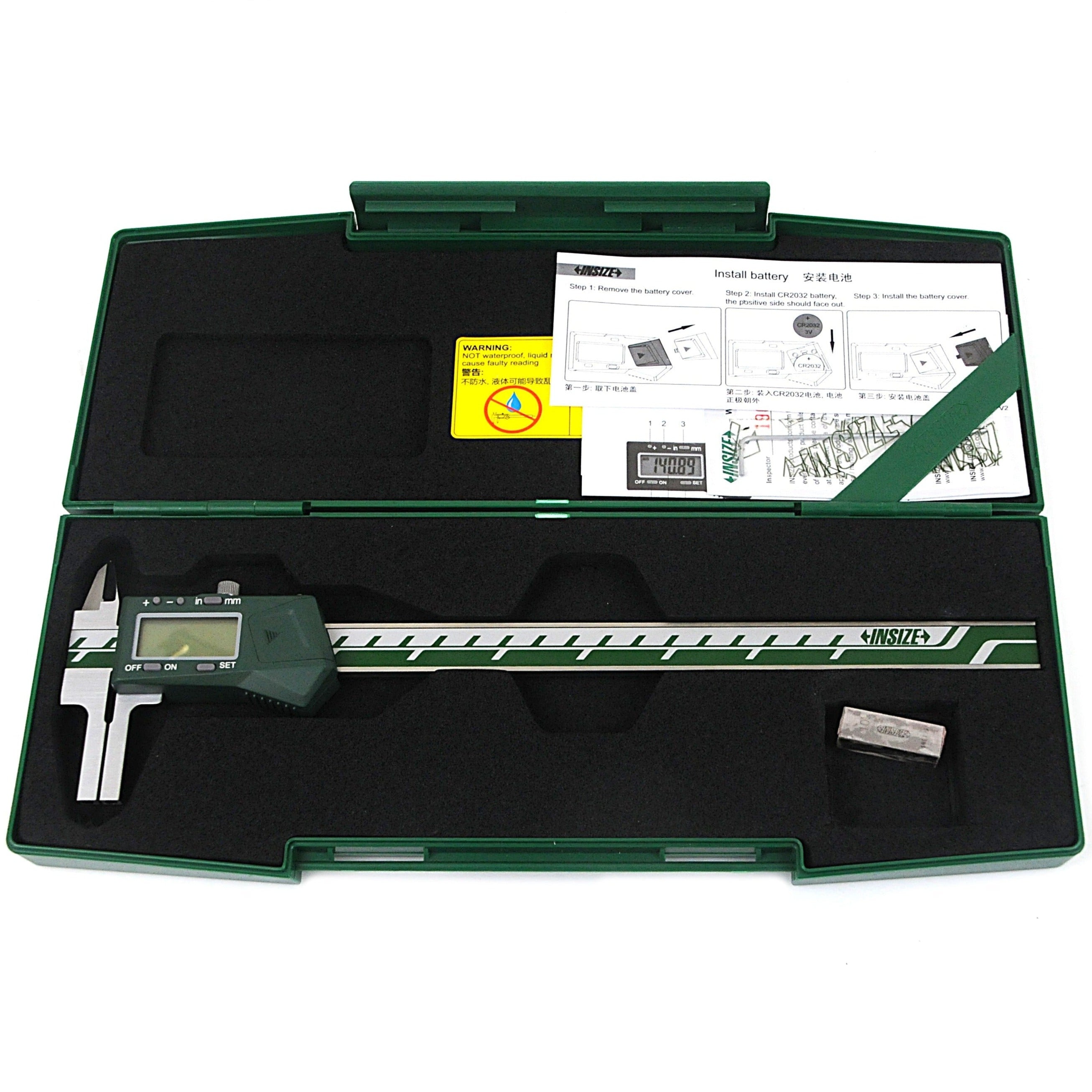 Insize Interchangeable Point Digital Caliper Range Series 1526-200