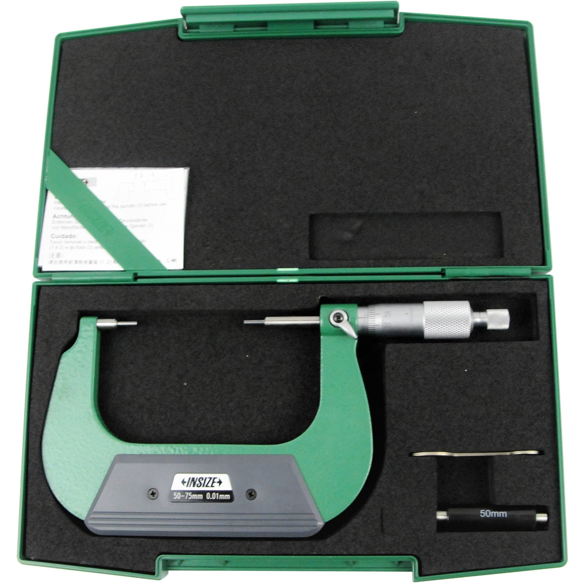 Insize Spline Micrometer 50-75mm Range Series 3233-75BA