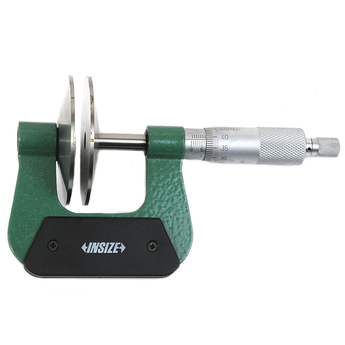 Insize Large Disc Micrometer 0-25mm Range Series 3289-25