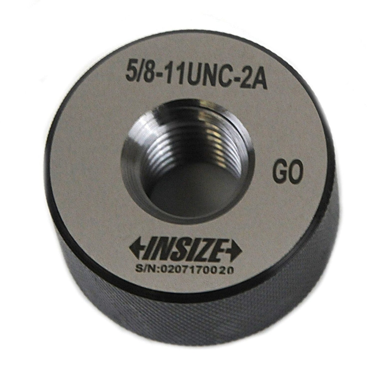 Insize Thread GO Ring Gauge 5/8"-11 UNC Series 4121-5C1