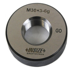 Insize GO Thread Ring Gauge M30X3 Series 4129-30V