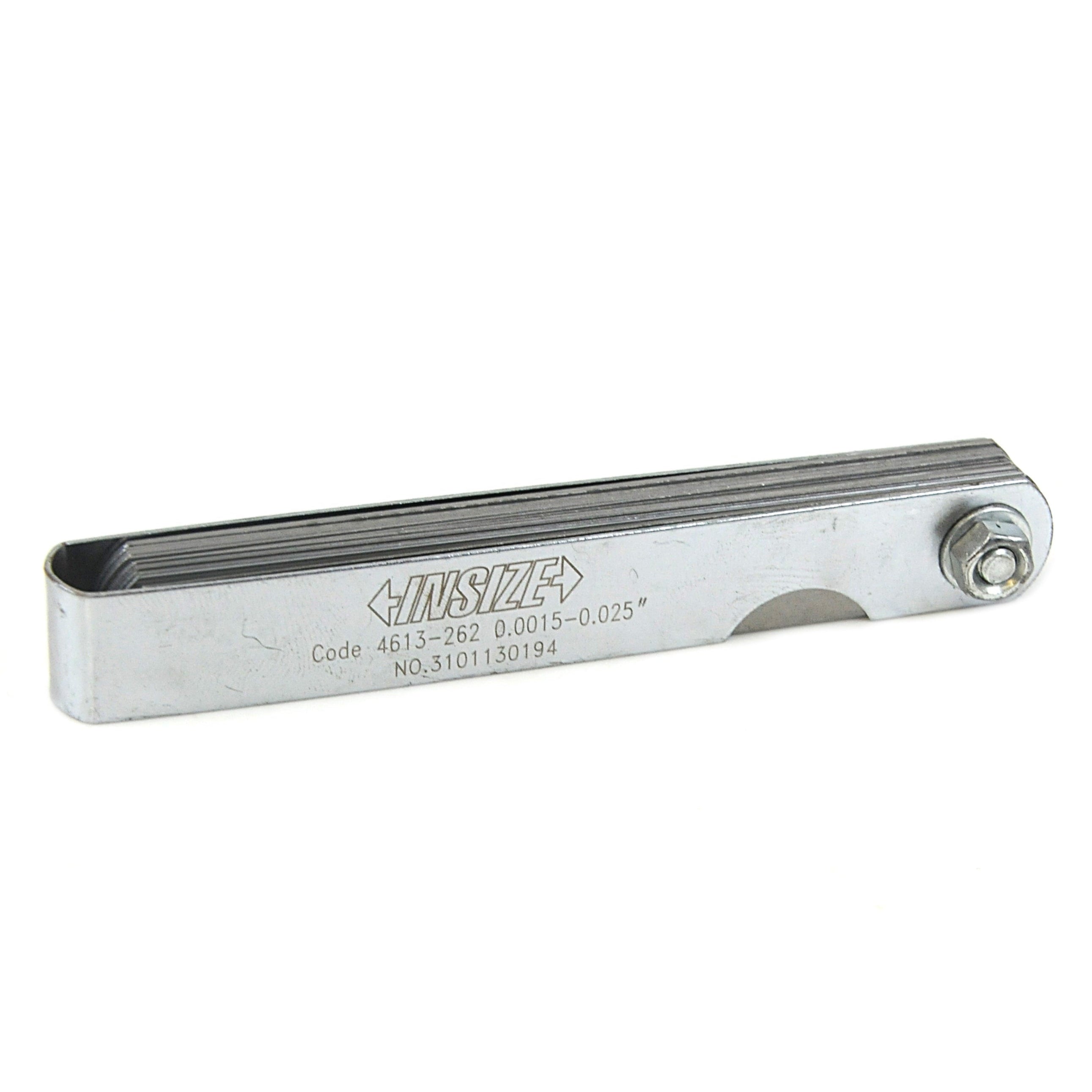 Insize Feeler Gauge Set 0.0015-0.025" Range Series 4613-262