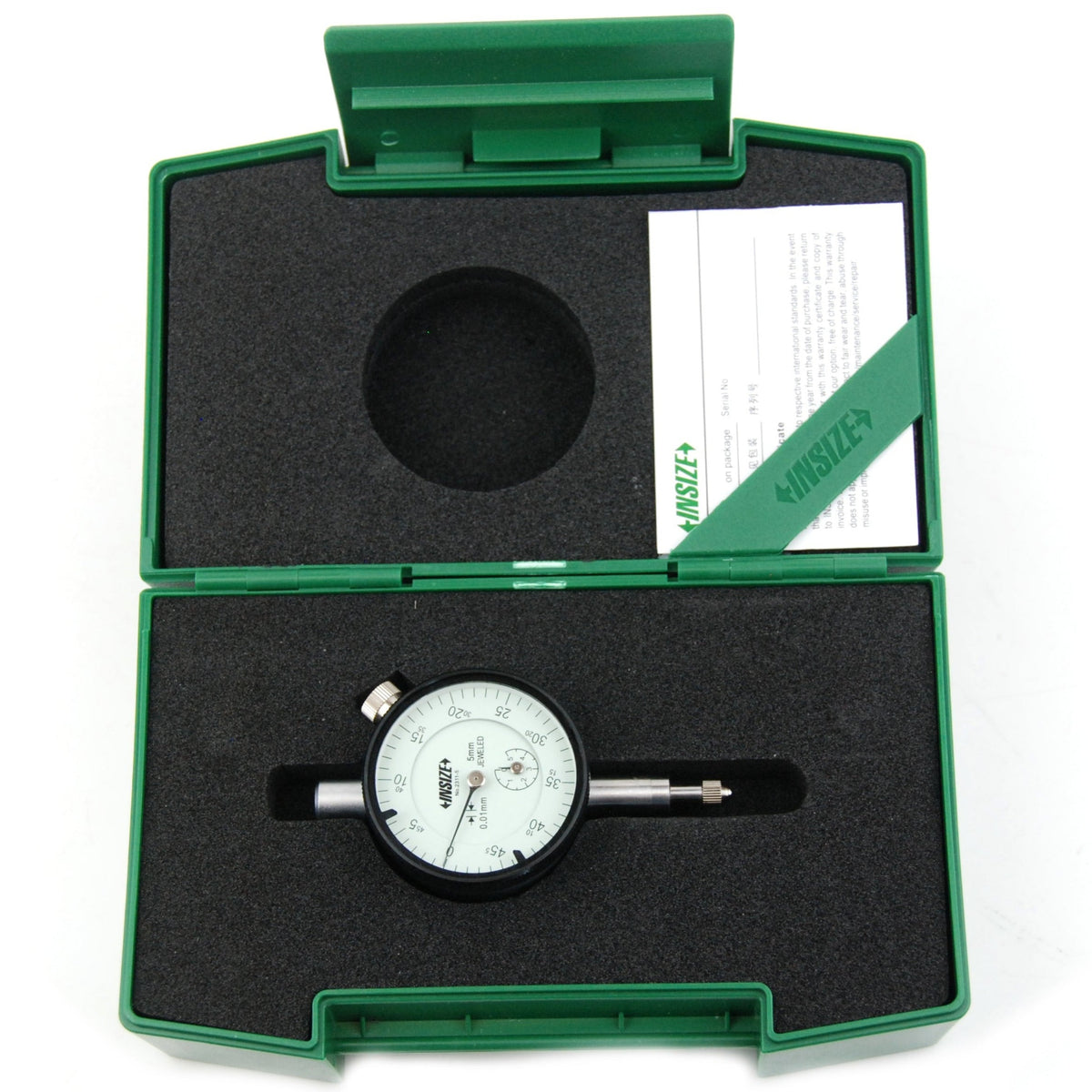 Insize Metric Compact Dial Indicator 5mm Range Series 2311-5