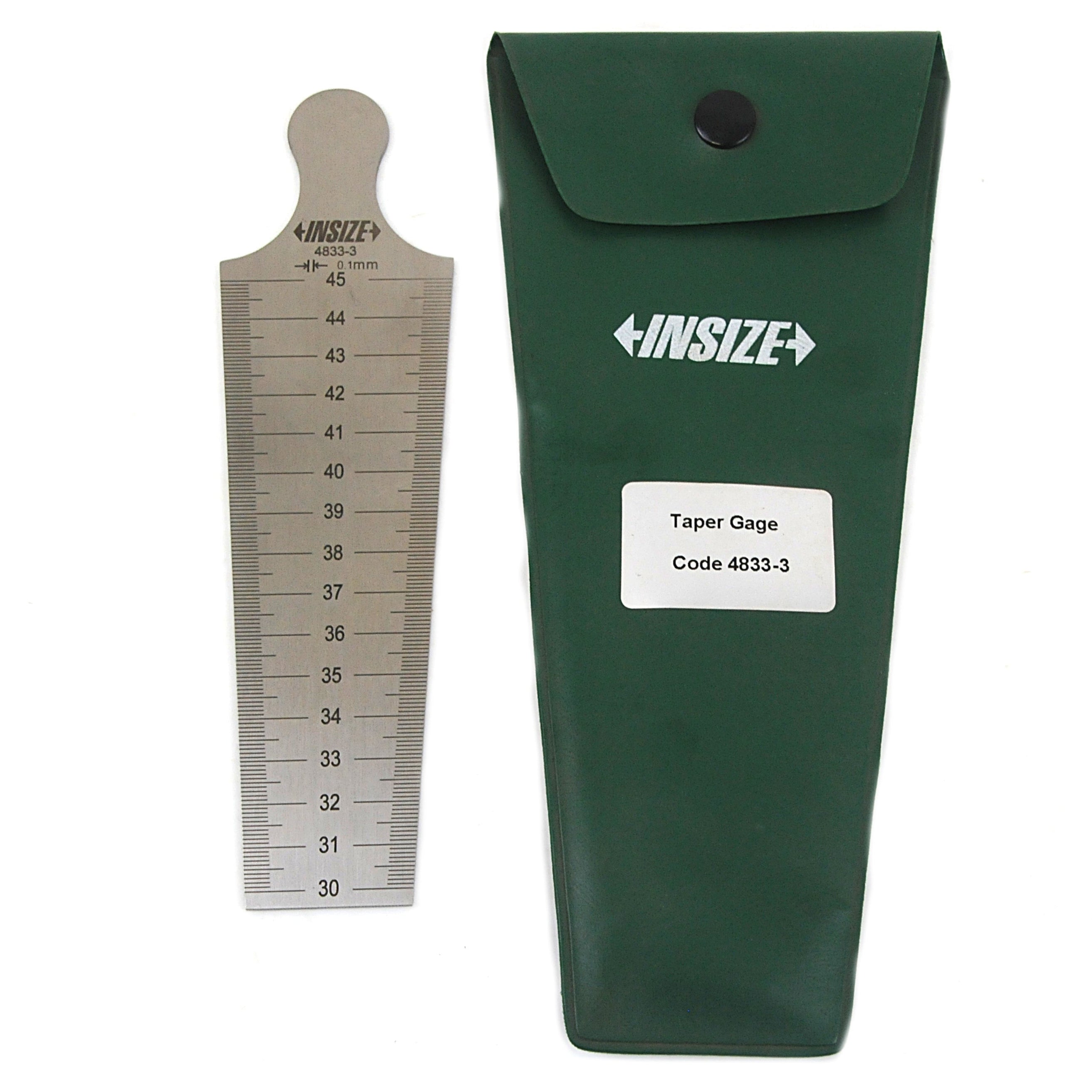 Insize Taper Gauge 30-45mm Range Series 4833-3