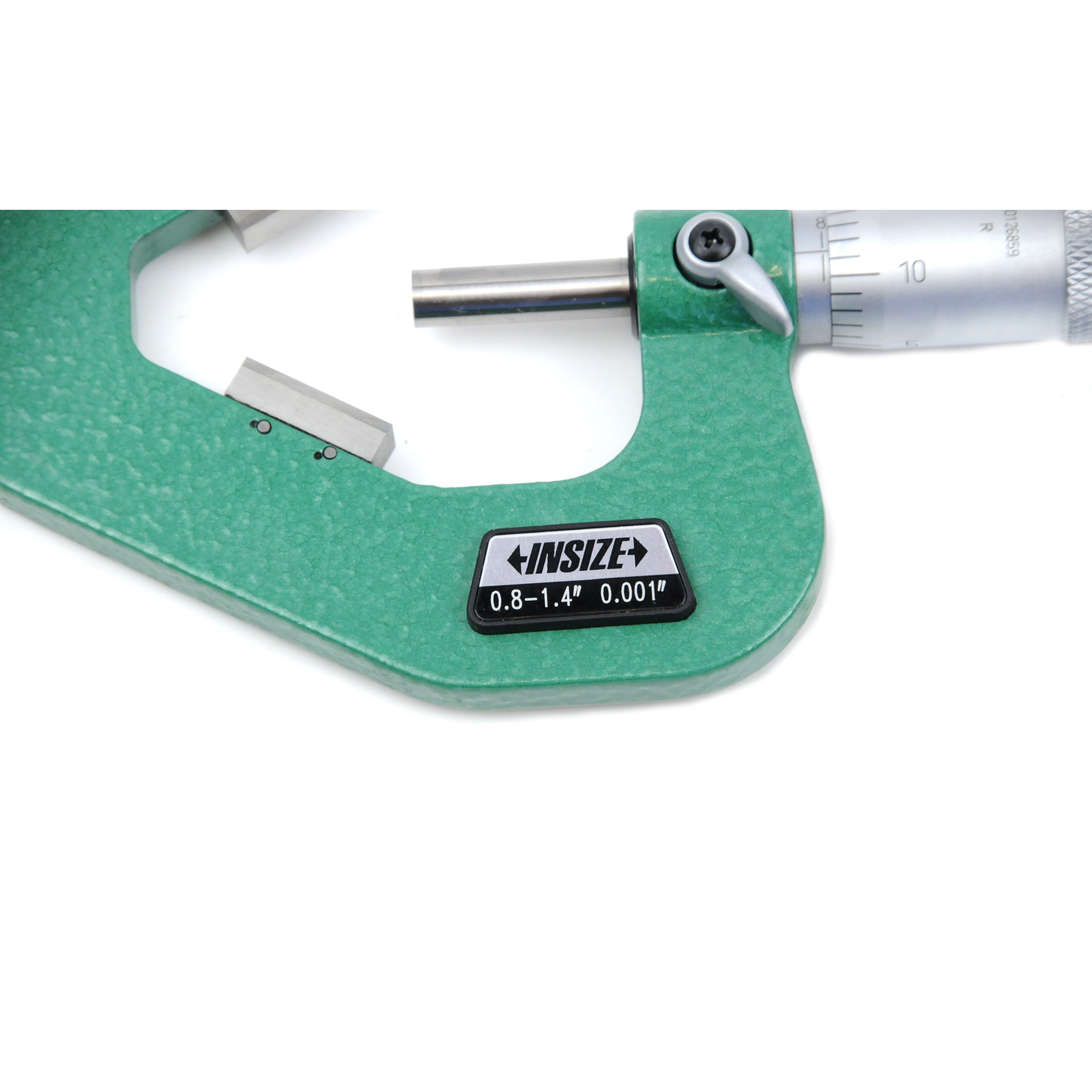 Insize V Shape Anvil Micrometer 0.8-1.4" Range Series 3290-143