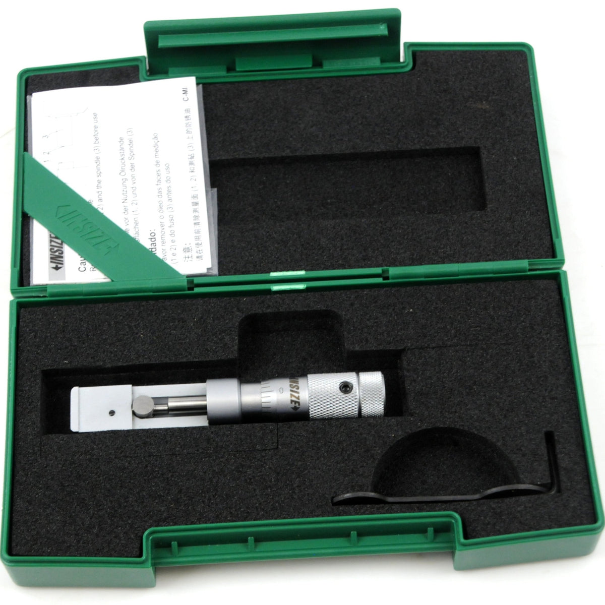 Insize Can Seam Micrometer 0-0.6" Range Series 3293-061