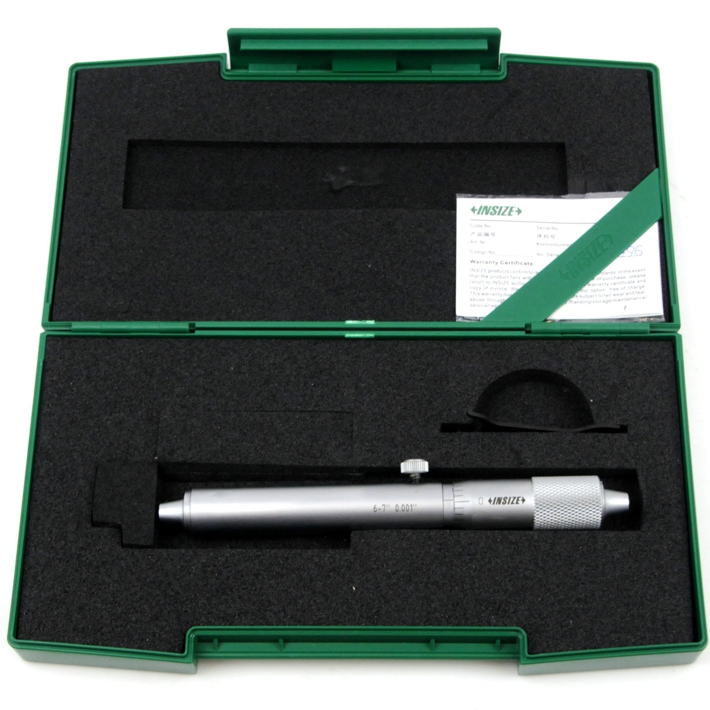 Insize Tubular Inside Micrometer 6-7" Range Series 3229-7