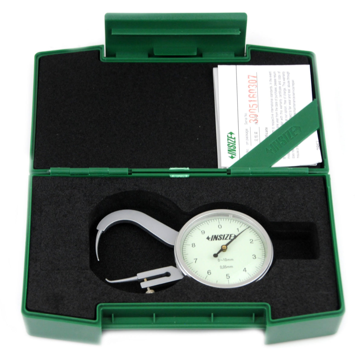 Insize Thickness Gauge 0-10mm x 0.05mm Range Series 2866-10