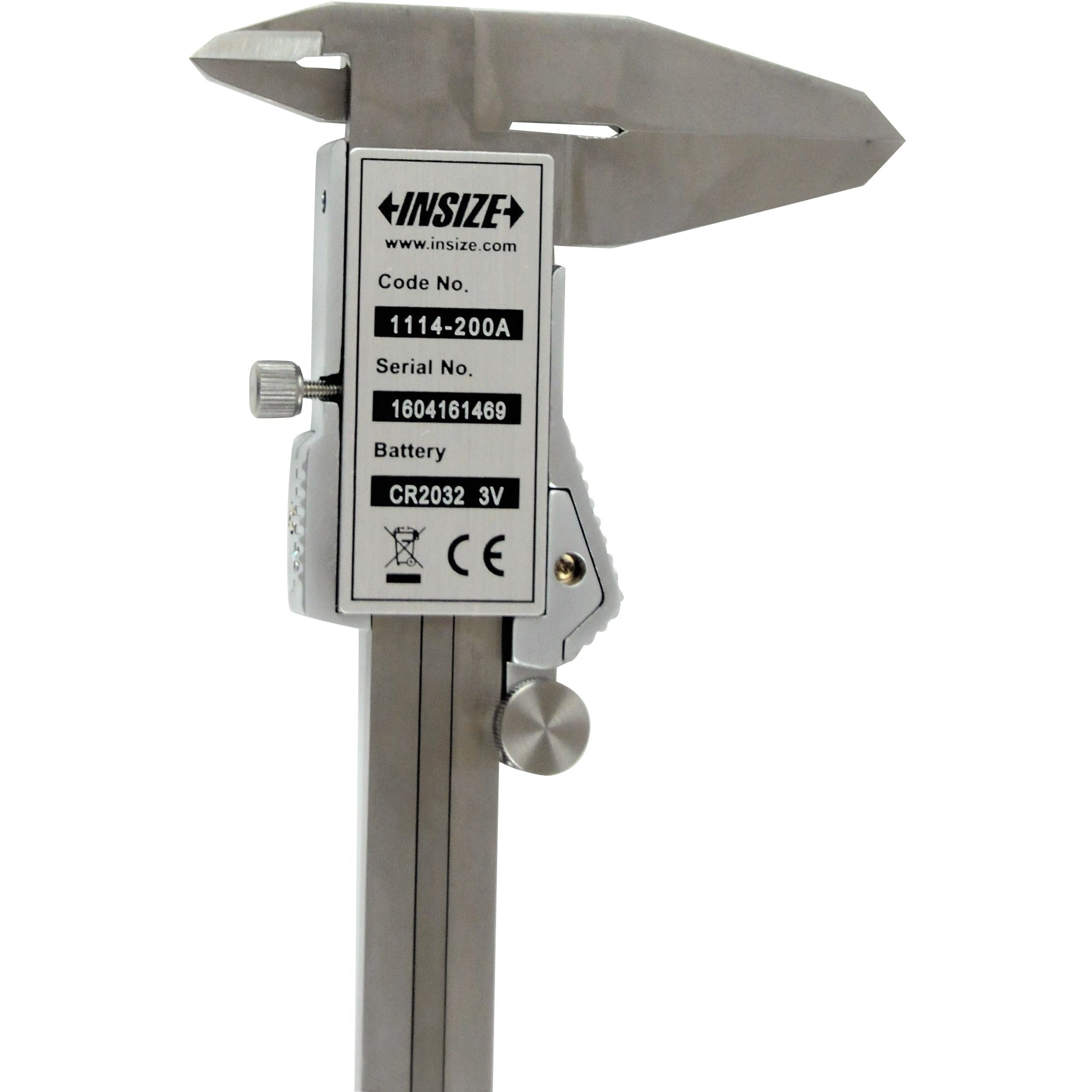 Insize Digital Caliper 0-200mm/0-8" Range Series 1114-200A