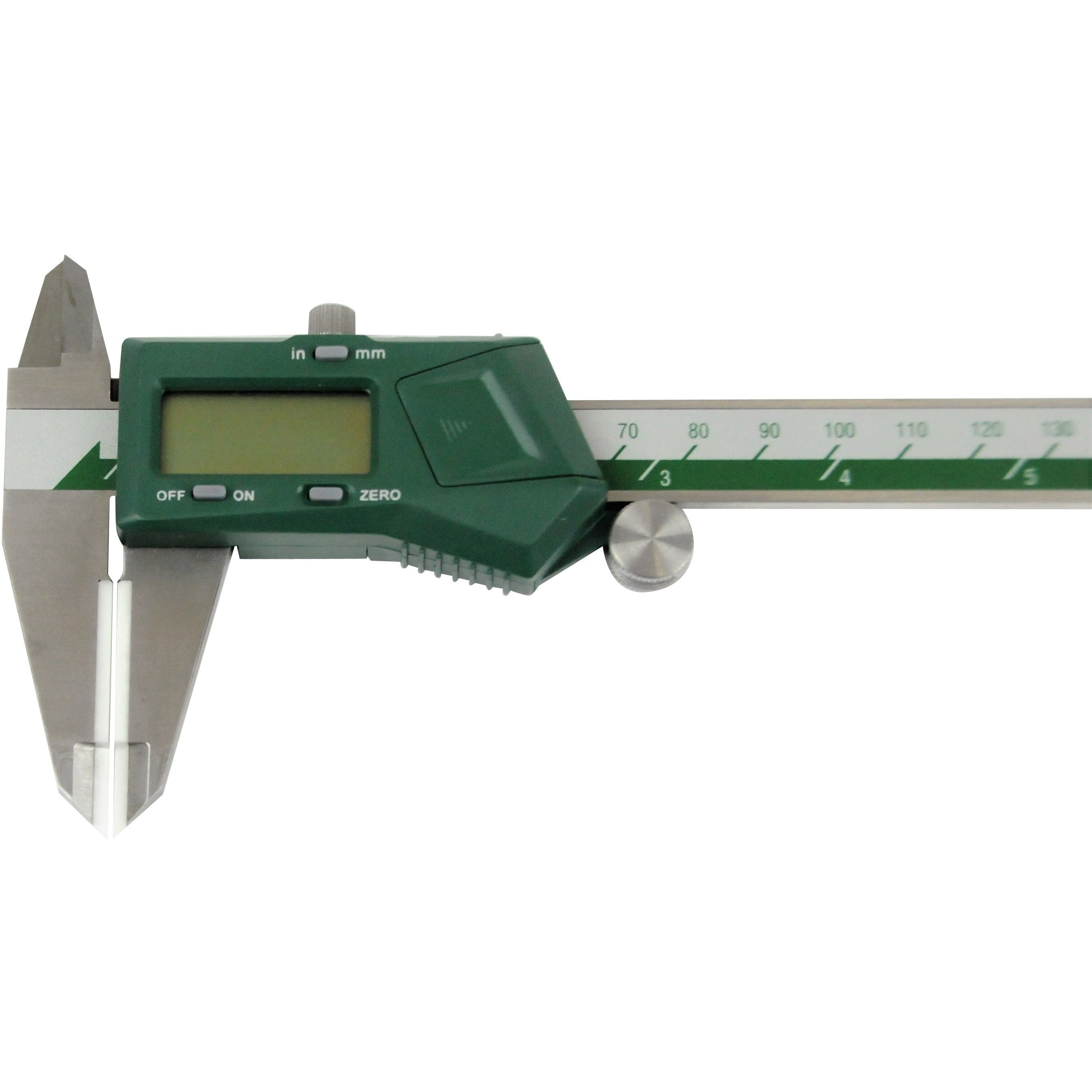 Insize Digital Caliper With Ceramic Tipped Jaws 0-200mm/0-8" Range Series 1193-200