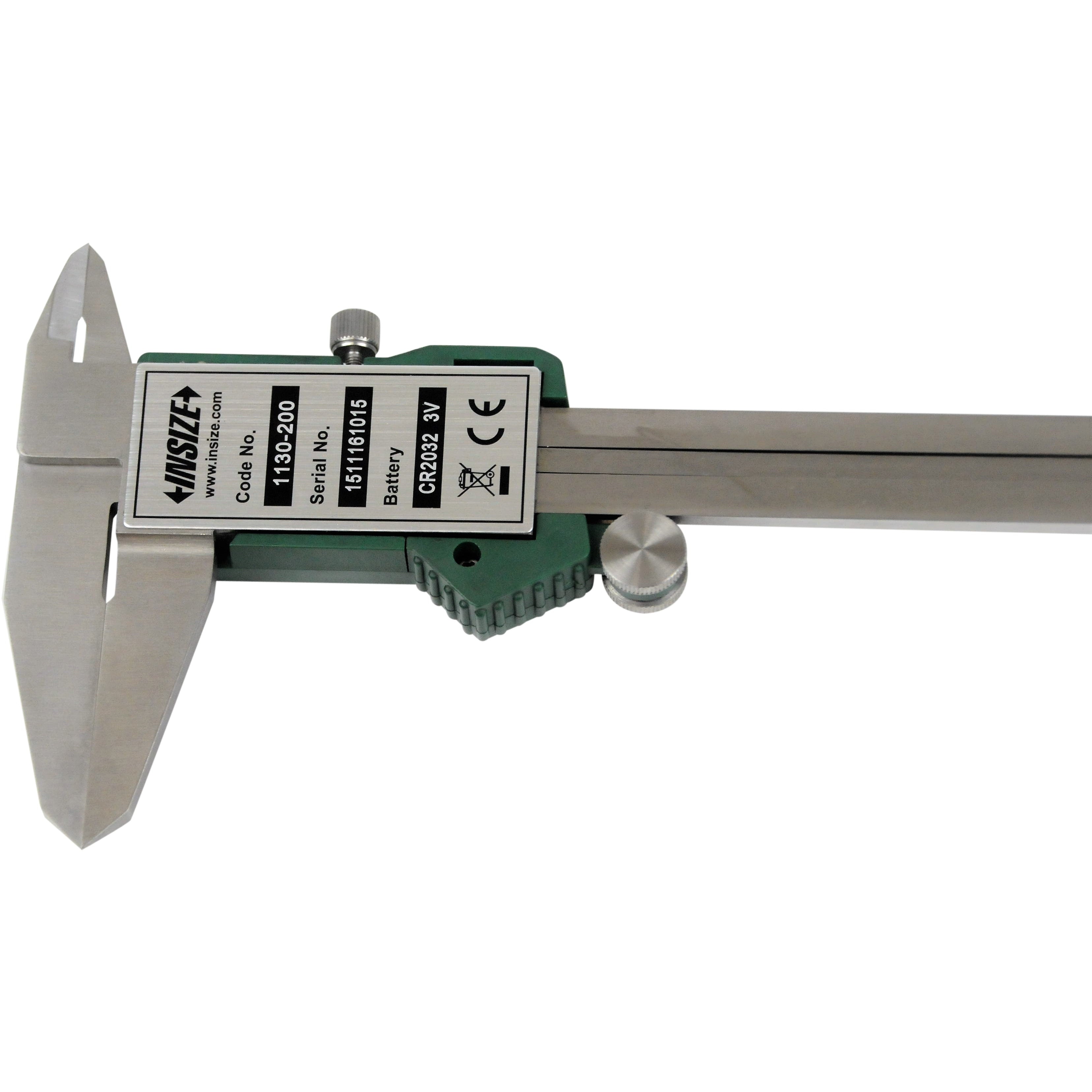 Insize Left Hand Digital Caliper 0-200mm/0-8" Range Series 1130-200