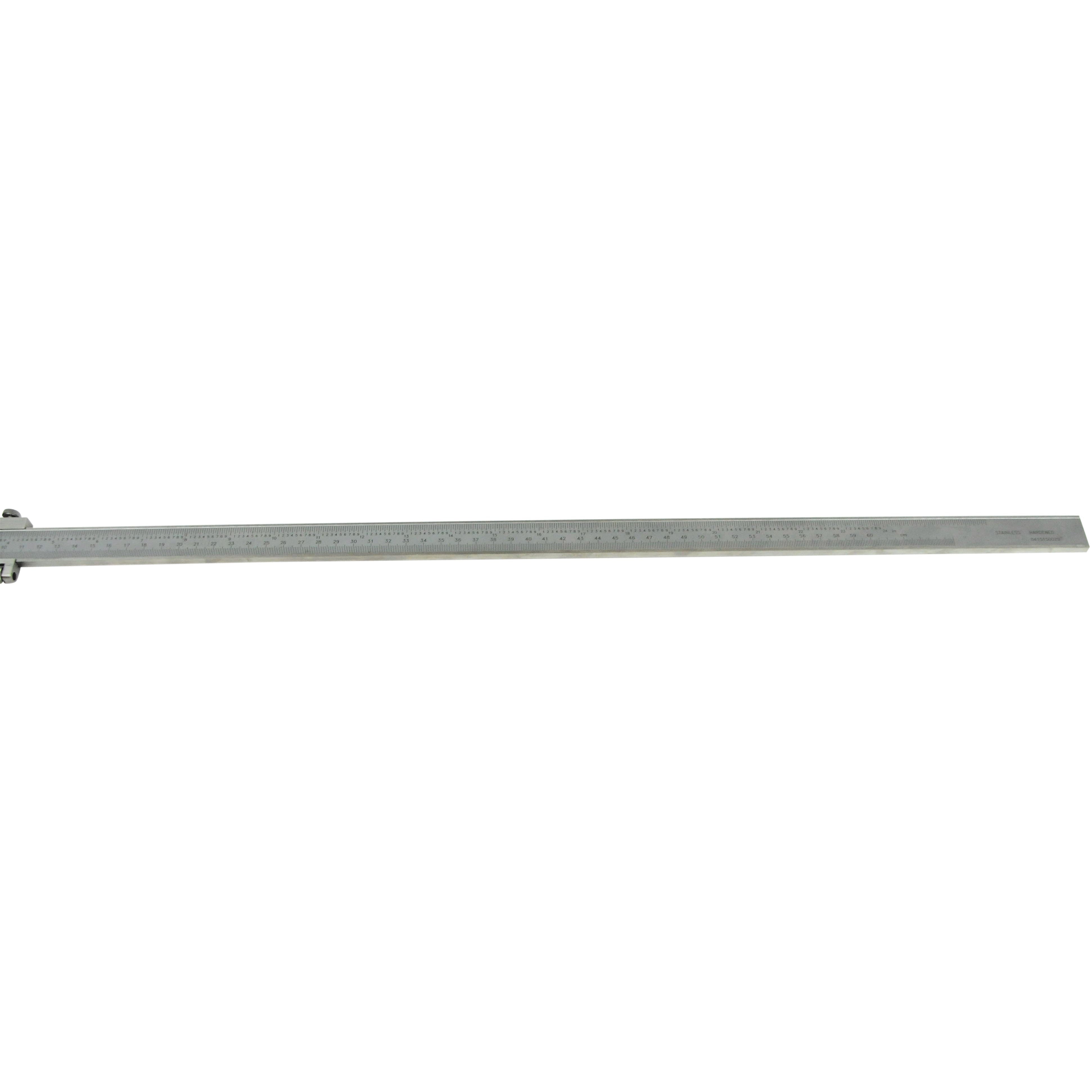 Insize Long Jaw Vernier Caliper 0-600mm/0-24" Range Series 1215-622