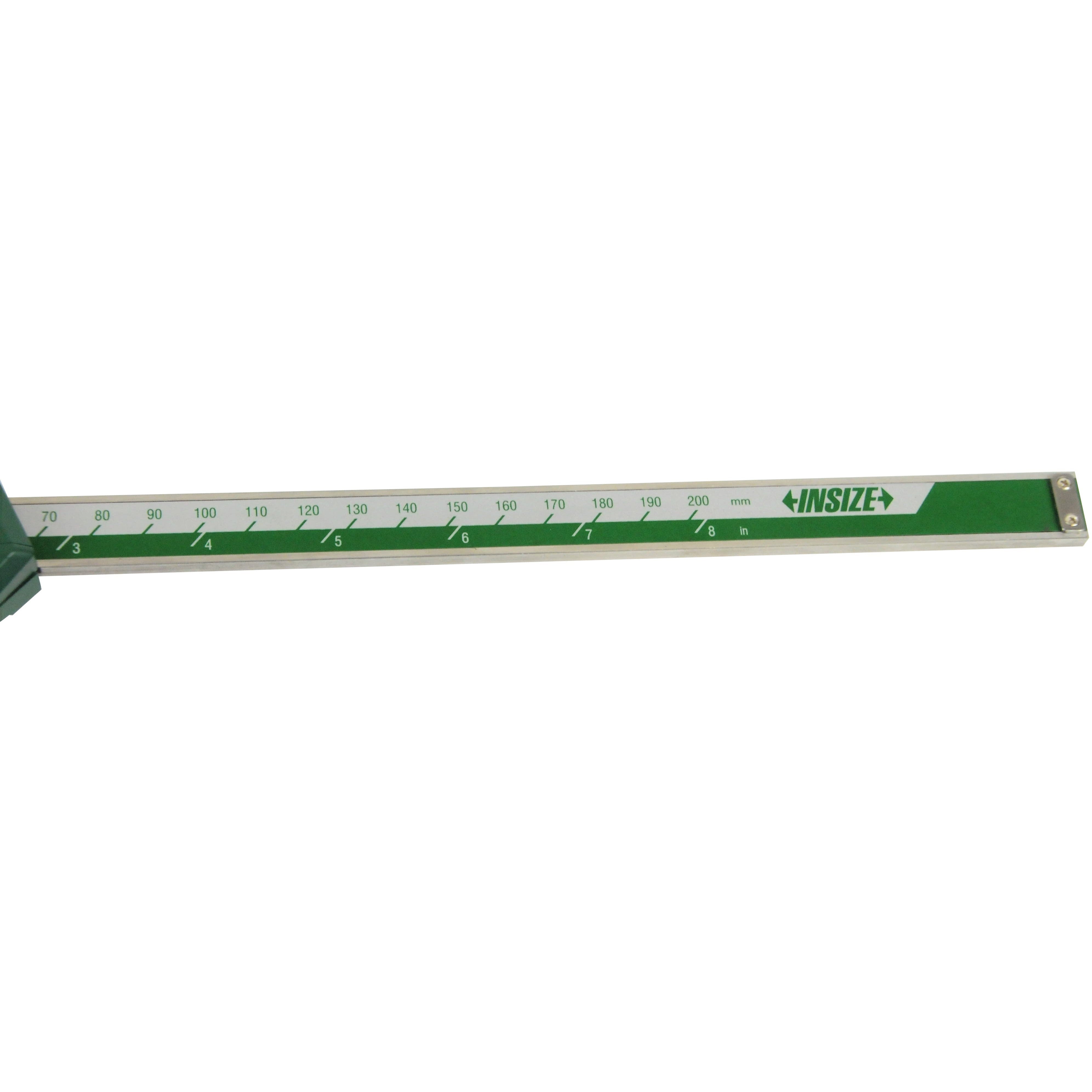 Insize Large Face Digital Caliper 0-200mm/0-8" Range Series 1172-200