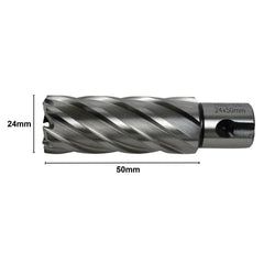 Annular Cutter Kit - Size 18,20,22,24X50mm - Twin Eagle Imports