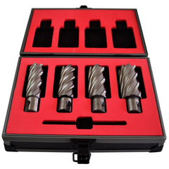 Annular Cutter Kit - Sizes 22,24,26,28X50mm - Twin Eagle Imports