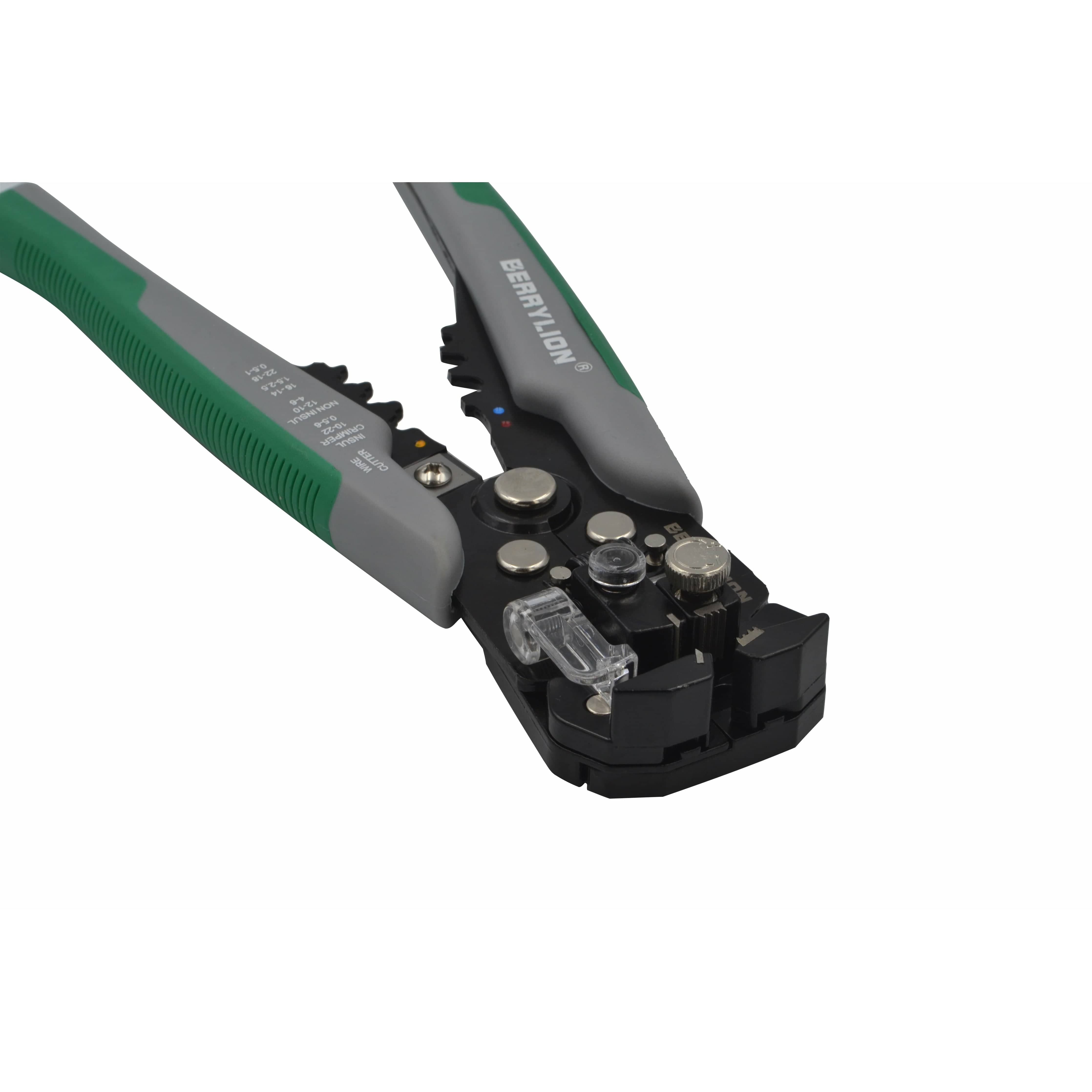 Berrylion Wire Strippers Berrylion Self-Adjusting Wire and Cable Stripper and Crimping Tool
