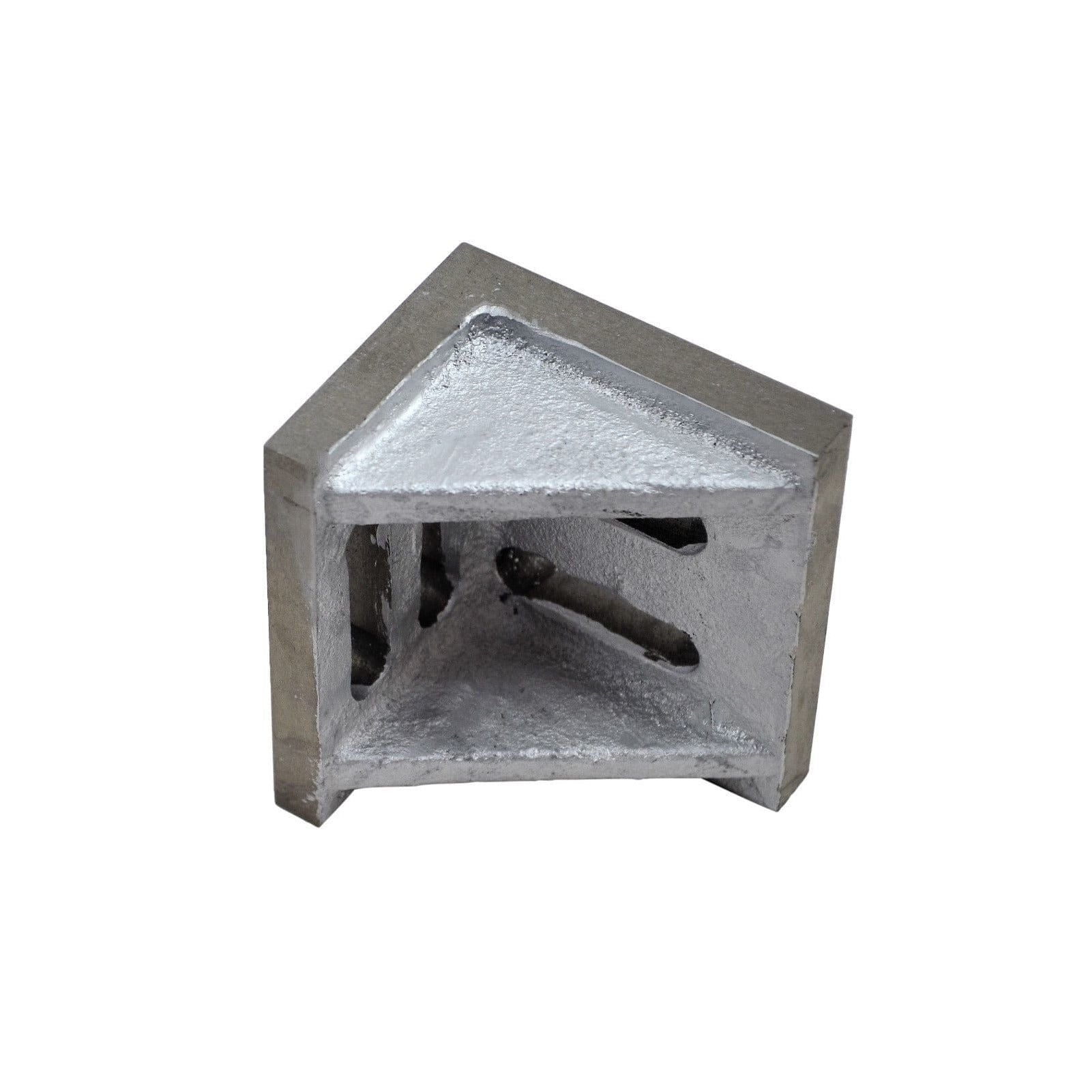 Cast Iron Angle Plate – 3"x2.5"x2" Slotted and Webbed - Twin Eagle Imports