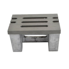 Cast Iron Angle Plate – 5"x5"x7" Slotted and Webbed - Twin Eagle Imports