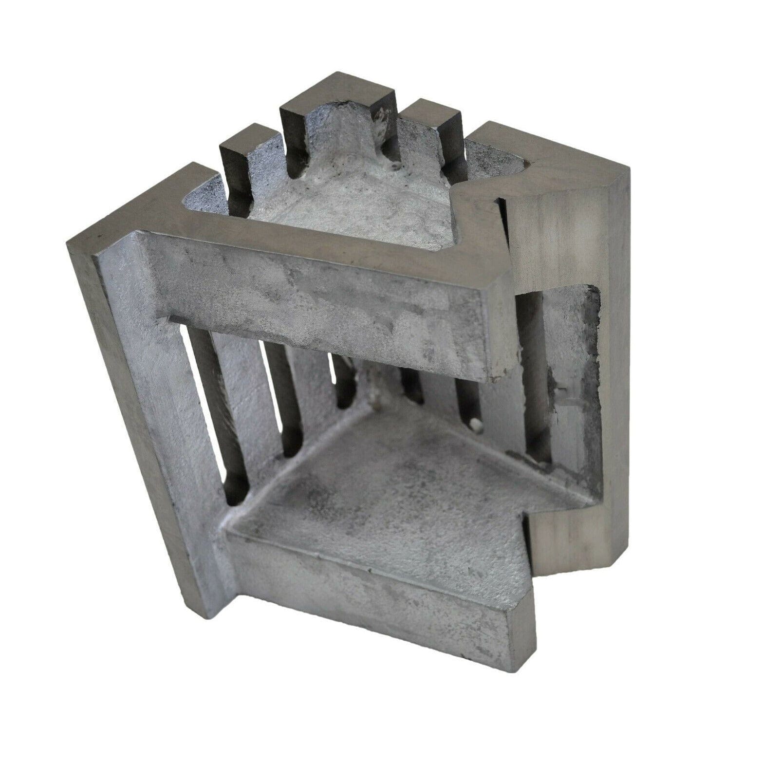 Cast Iron Angle Plate – 5"x5"x7" Slotted and Webbed - Twin Eagle Imports
