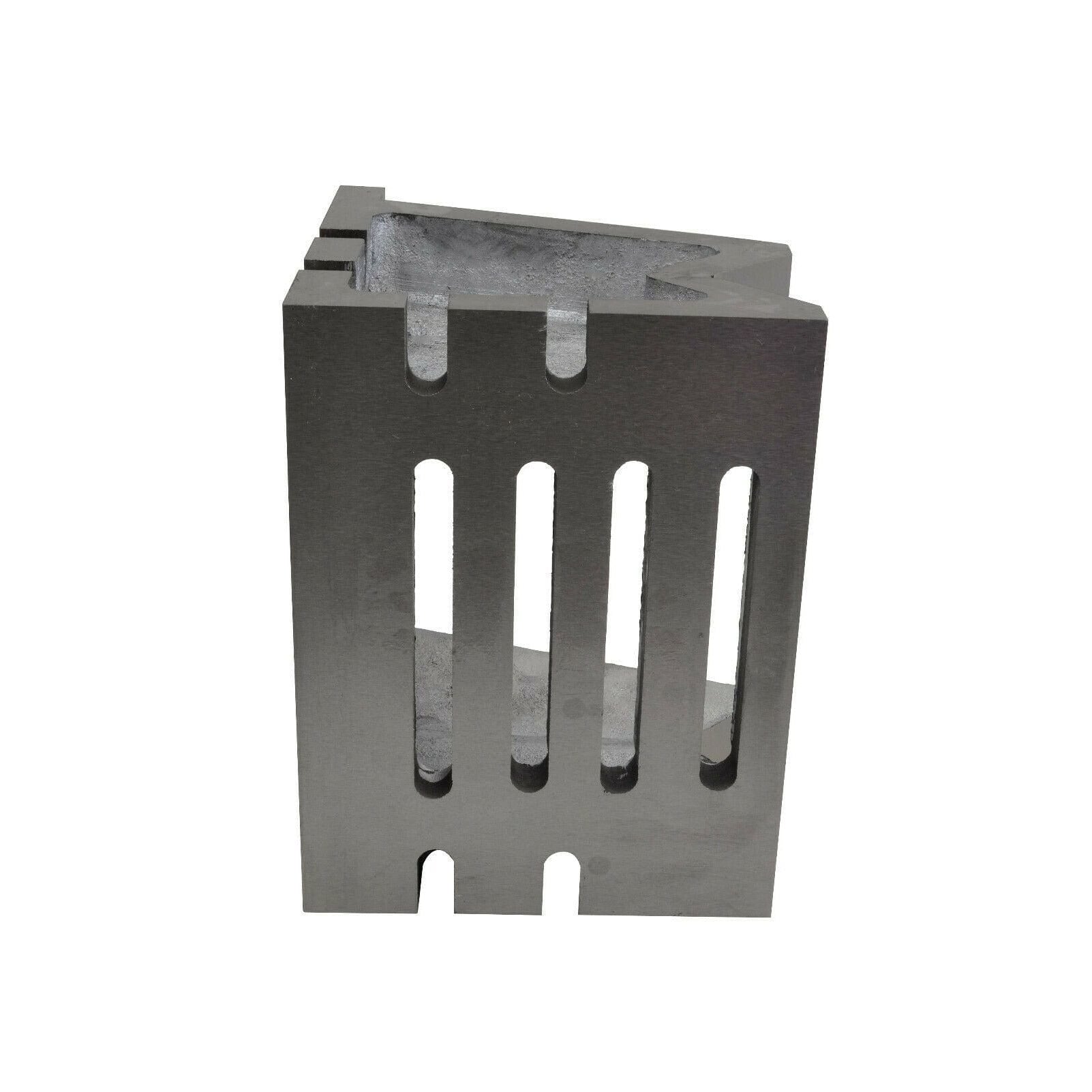 Cast Iron Angle Plate – 6"x6"x8" Slotted and Webbed - Twin Eagle Imports