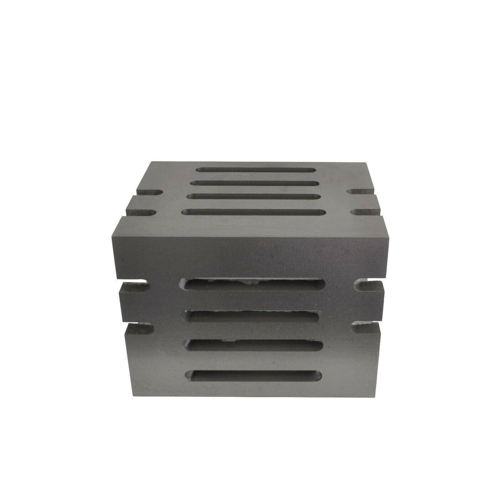 Cast Iron Angle Plate – 6"x6"x8" Slotted and Webbed - Twin Eagle Imports