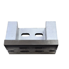 Cast Iron V Angle Plate – 3"x3"x5" Slotted and Webbed - Twin Eagle Imports