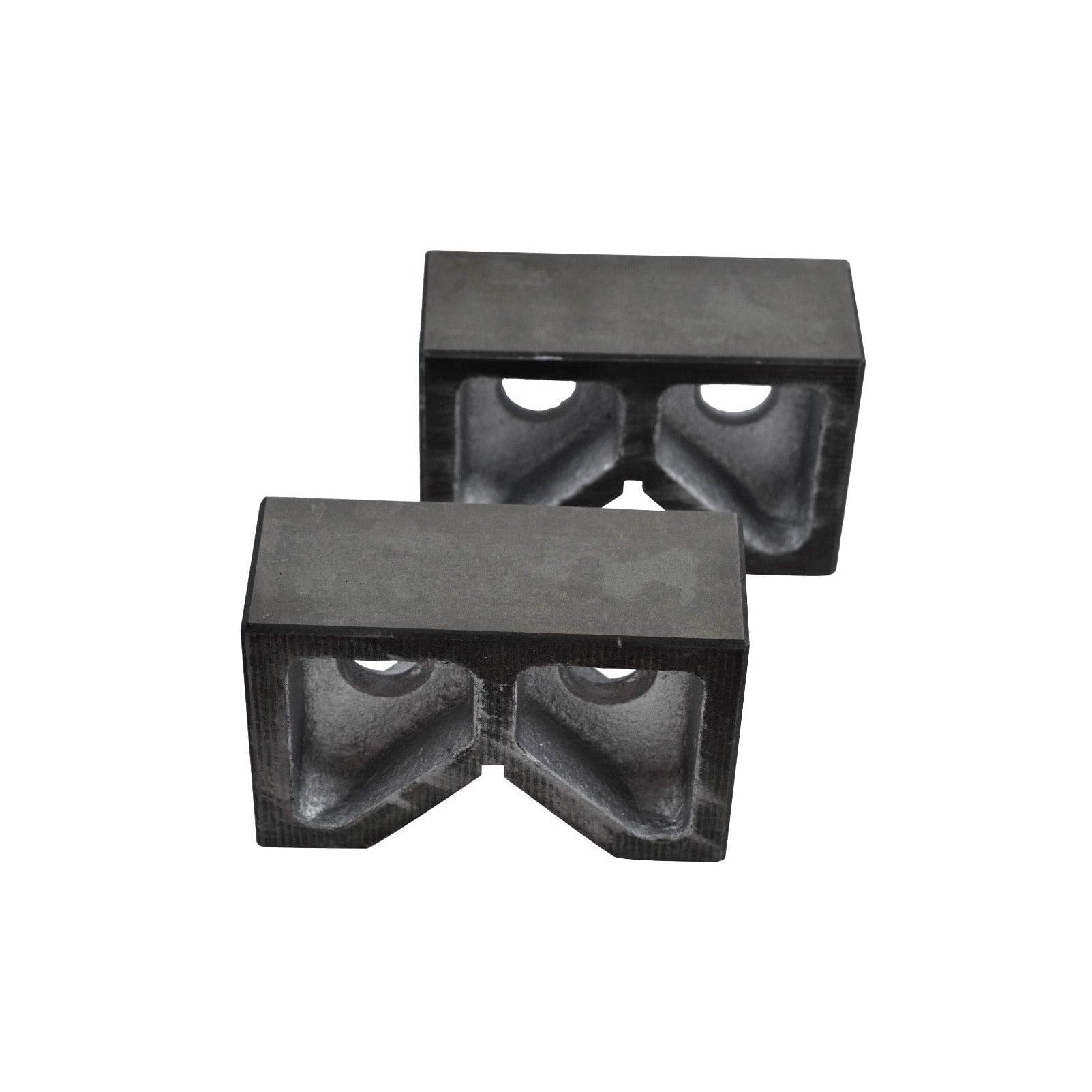 Cast Iron V-Block Matched Pair – 4" (100mm) - Twin Eagle Imports