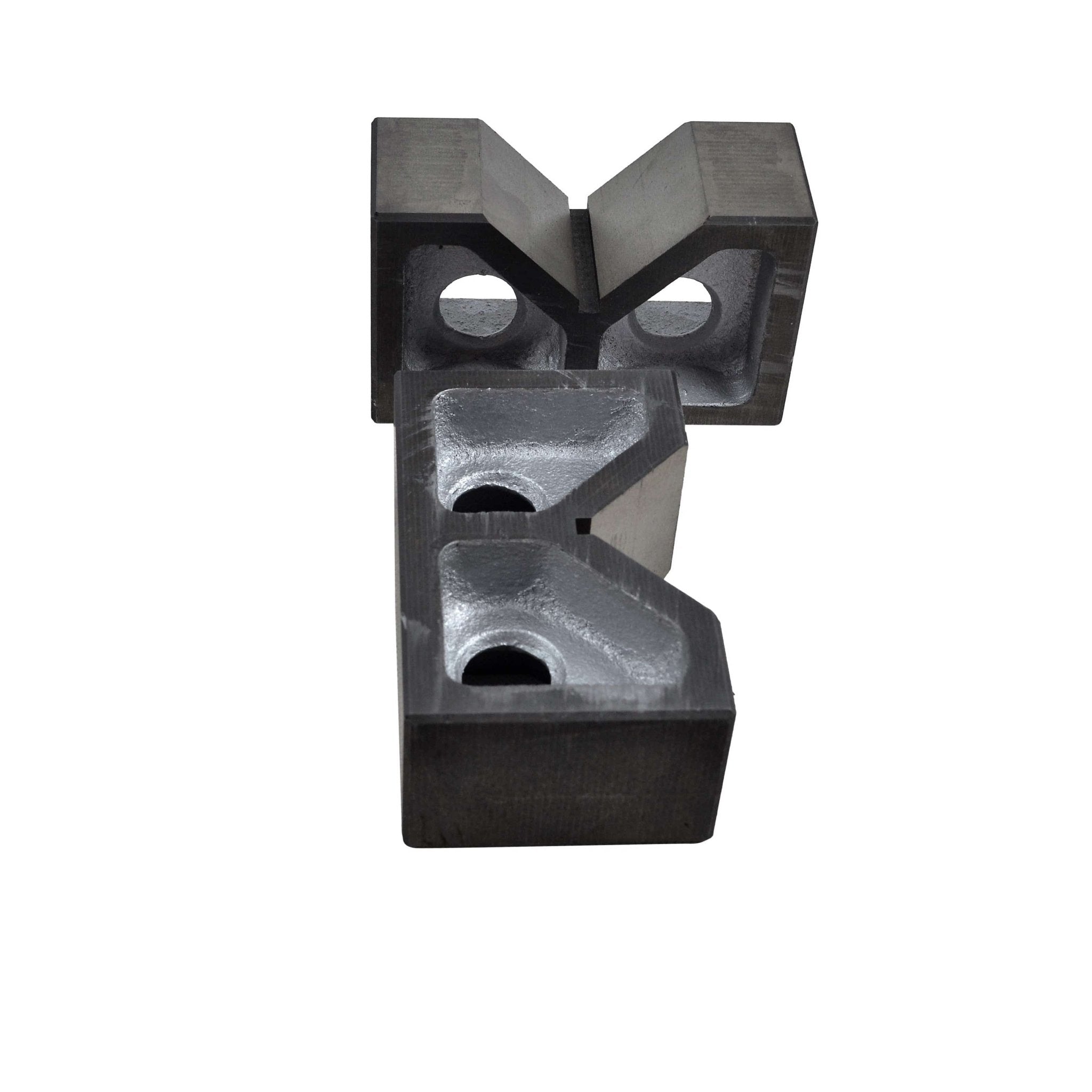 Cast Iron V-Block Matched Pair – 6" (150mm) - Twin Eagle Imports