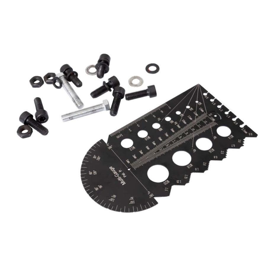 Dasqua Gauge Dasqua Multi Function Thread Pitch Gauge