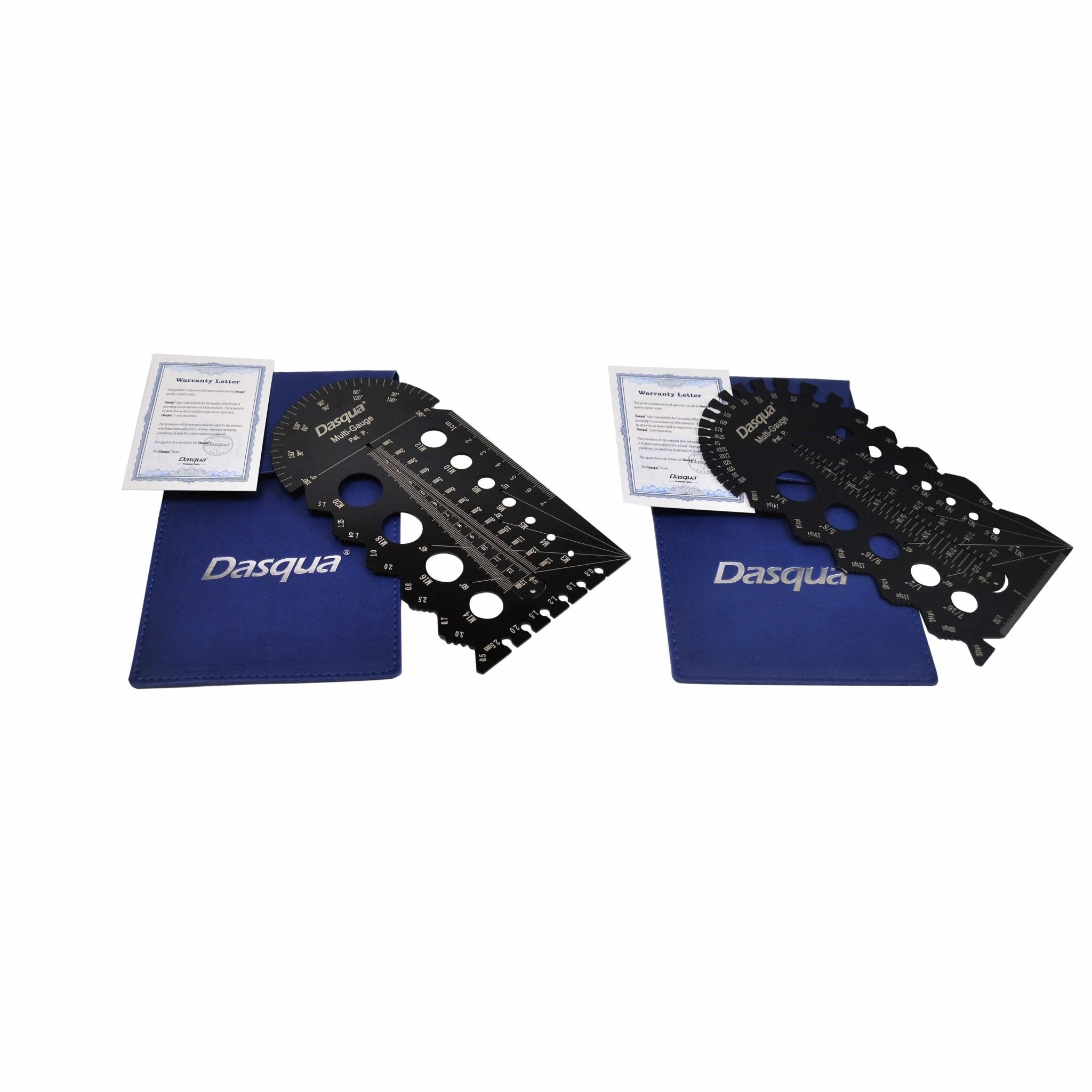 Dasqua Multi Function Thread Pitch Gauge - Twin Eagle Imports