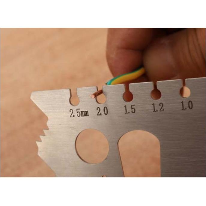Dasqua Multi Function Thread Pitch Gauge - Twin Eagle Imports