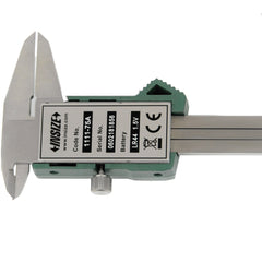 Insize Mini Digital Caliper 0-75mm/0-3" Range Series 1111-75A