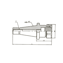 ER32 Collet Chuck – NT40 M16 Drawbar 70mm - Twin Eagle Imports