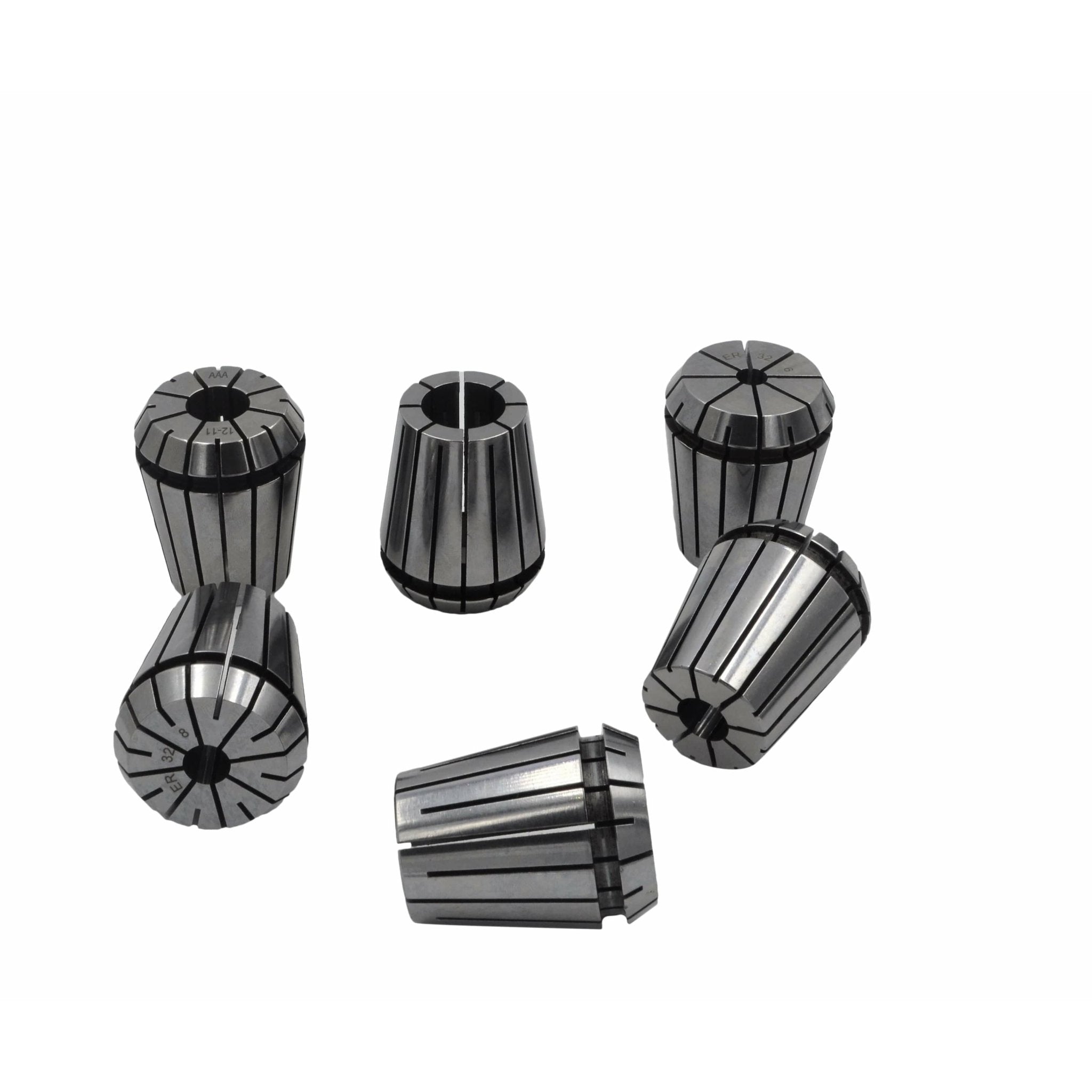 ER32 NT30 M12 Drawbar 6pc Precision Collet Set - Twin Eagle Imports