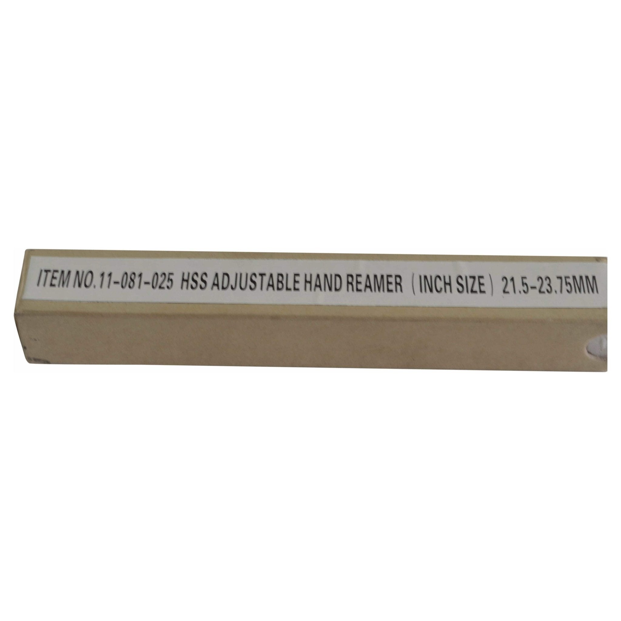 HSS Blade Adjustable Expanding Hand Reamer 21.5-23.75mm without Guide - Twin Eagle Imports