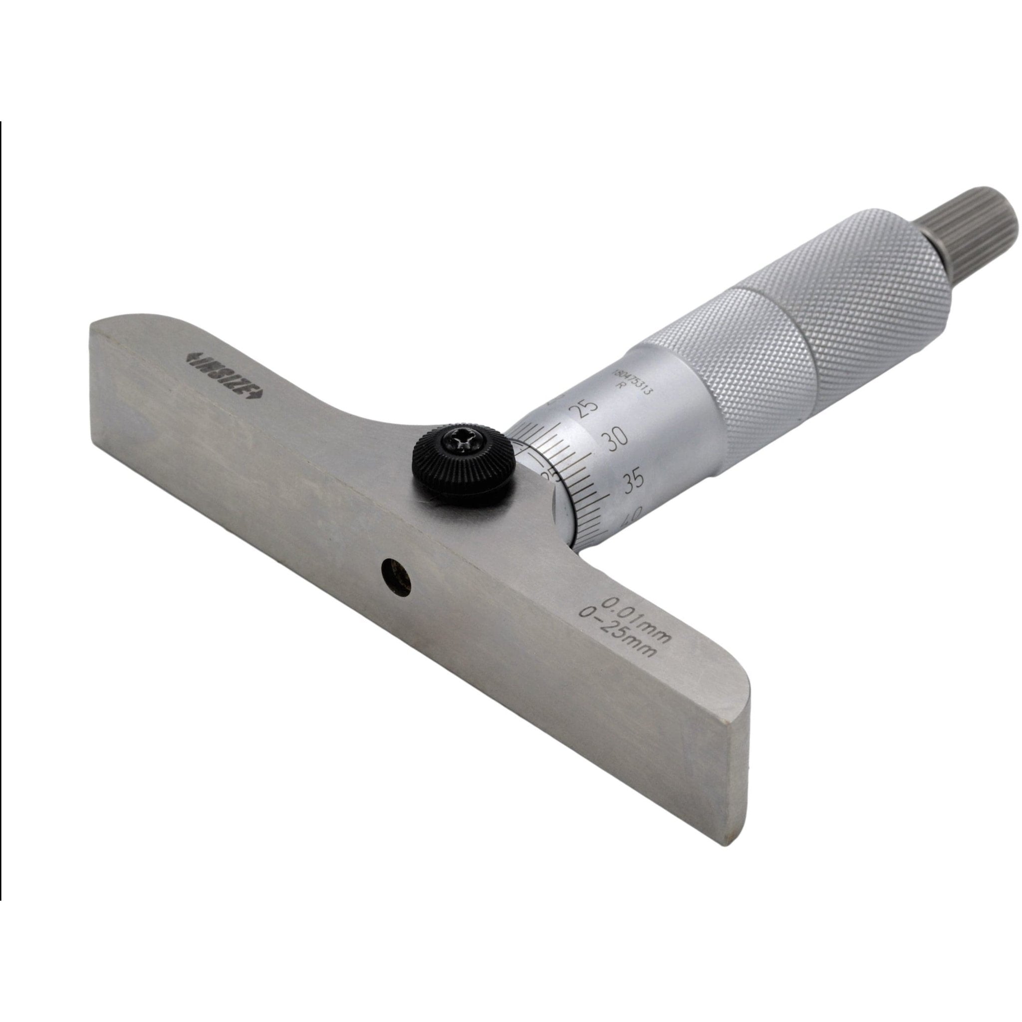 Insize 1pc Metric Depth Micrometer 0-25mm Range Series 3241-25 - Twin Eagle Imports