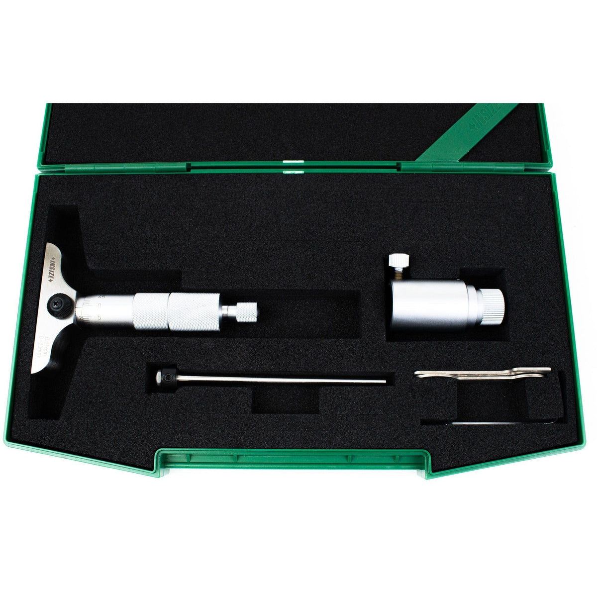 Insize 1pc Metric Depth Micrometer 0-25mm Range Series 3241-B25 - Twin Eagle Imports