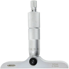 Insize 2pc Metric Depth Micrometer 0-50mm Range Series 3241-50 - Twin Eagle Imports
