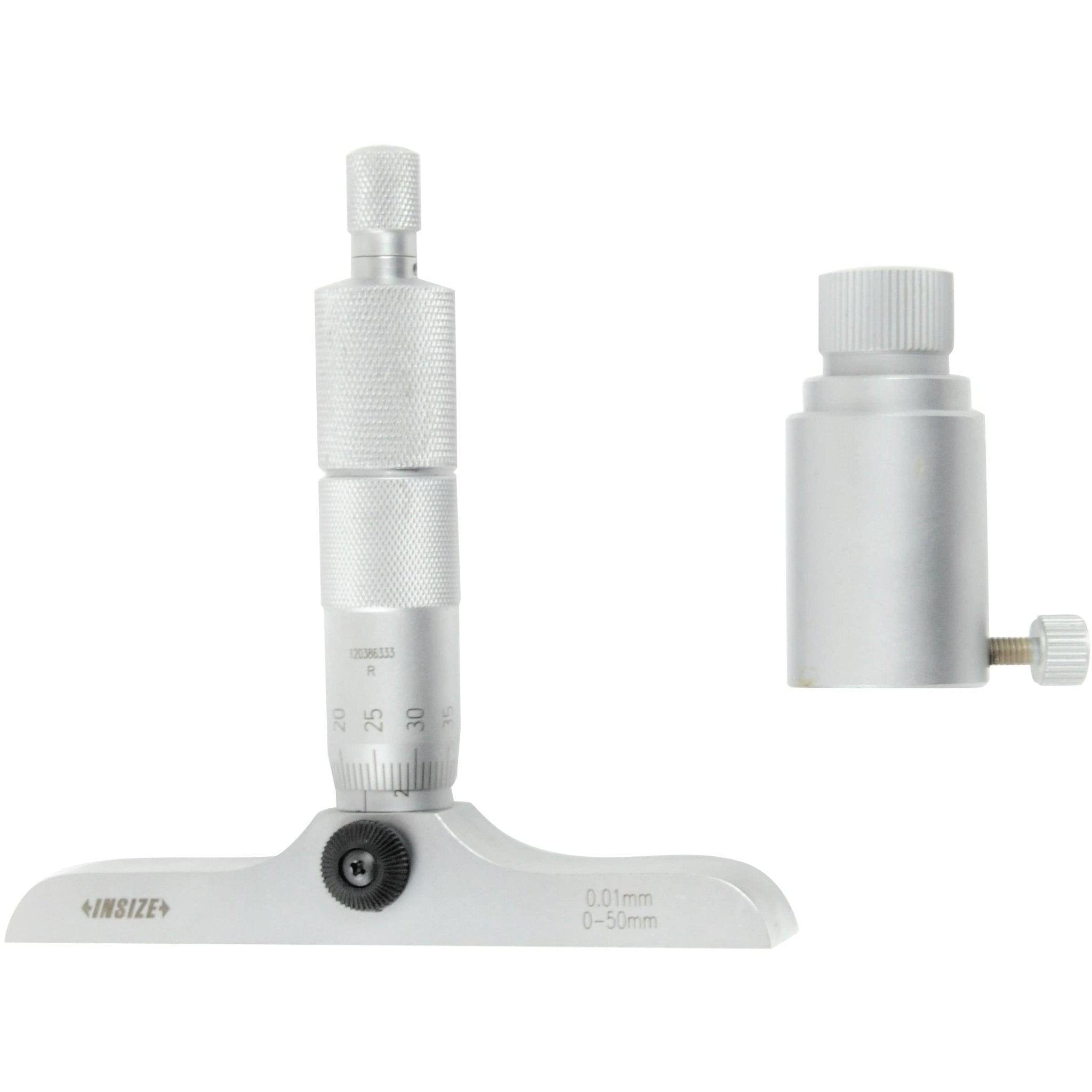 Insize 2pc Metric Depth Micrometer 0-50mm Range Series 3241-50 - Twin Eagle Imports