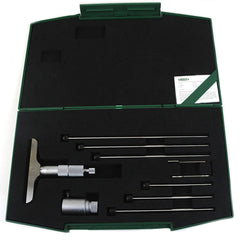 Insize 6pc Imperial Depth Micrometer 0-6" Range Series 3241-6 - Twin Eagle Imports