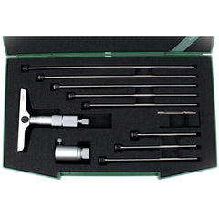 Insize 8pc Imperial Depth Micrometer 0-8" Range Series 3241-8 - Twin Eagle Imports
