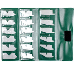 Insize Angle Gage Set 5°–90° Range 18 Blades Series 4807 - Twin Eagle Imports