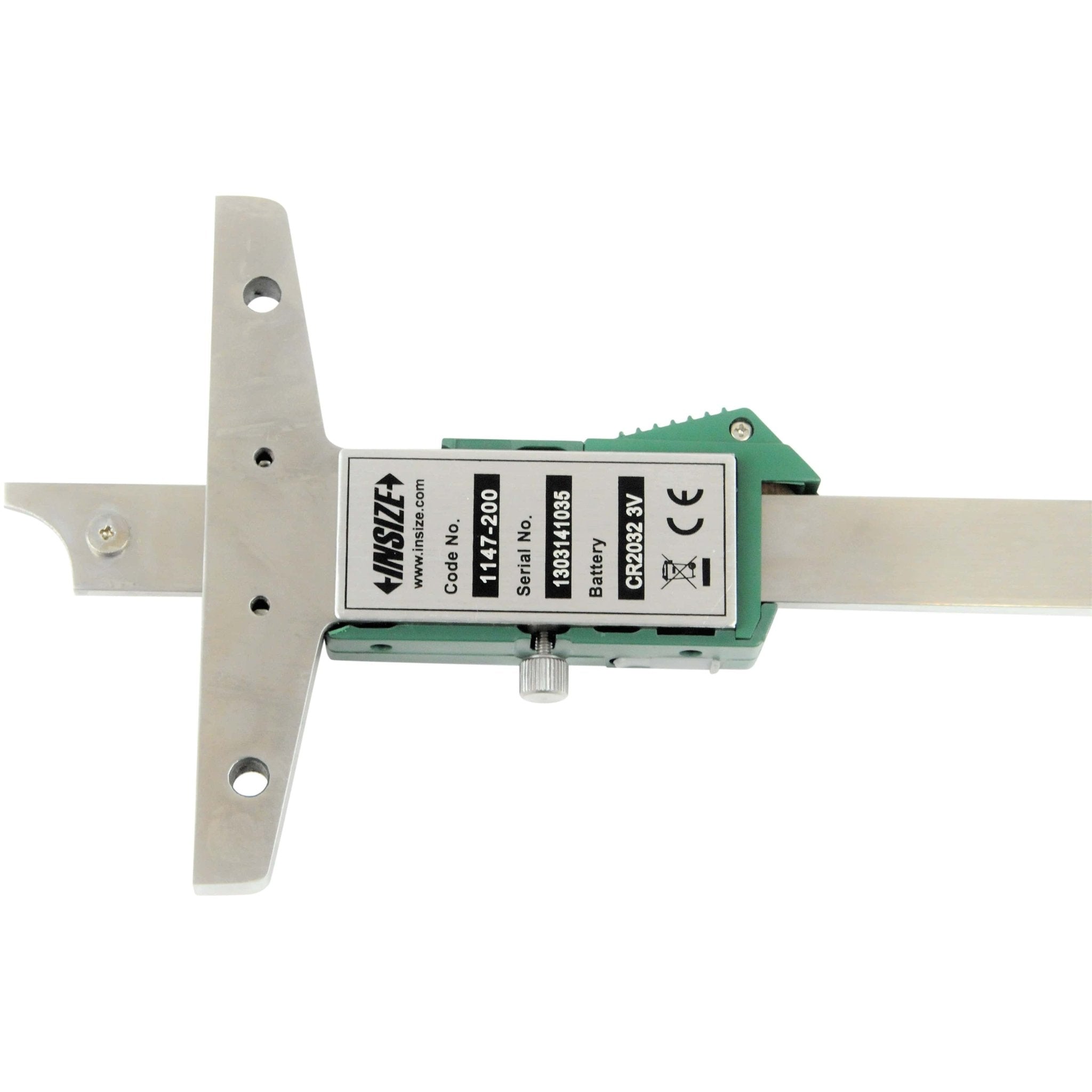 Insize Digital Depth Gauge 0-200mm / 0-8" Range Series 1147-200 - Twin Eagle Imports