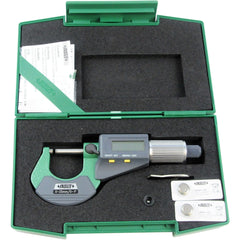 Insize Digital Outside Micrometer 0-25mm/0-1" Range Series 3109-25A - Twin Eagle Imports